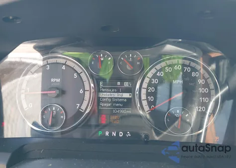 2012 Dodge Ram 1500 Slt из США, поврежденный, VIN 1C6RD7GP9CS219661